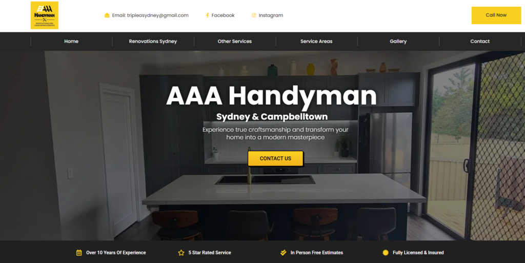 aaa handyman sydney